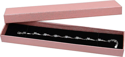 925 Sterling Silver Bracelet With Shiny White Zirconia For Women And Girls - Image 4