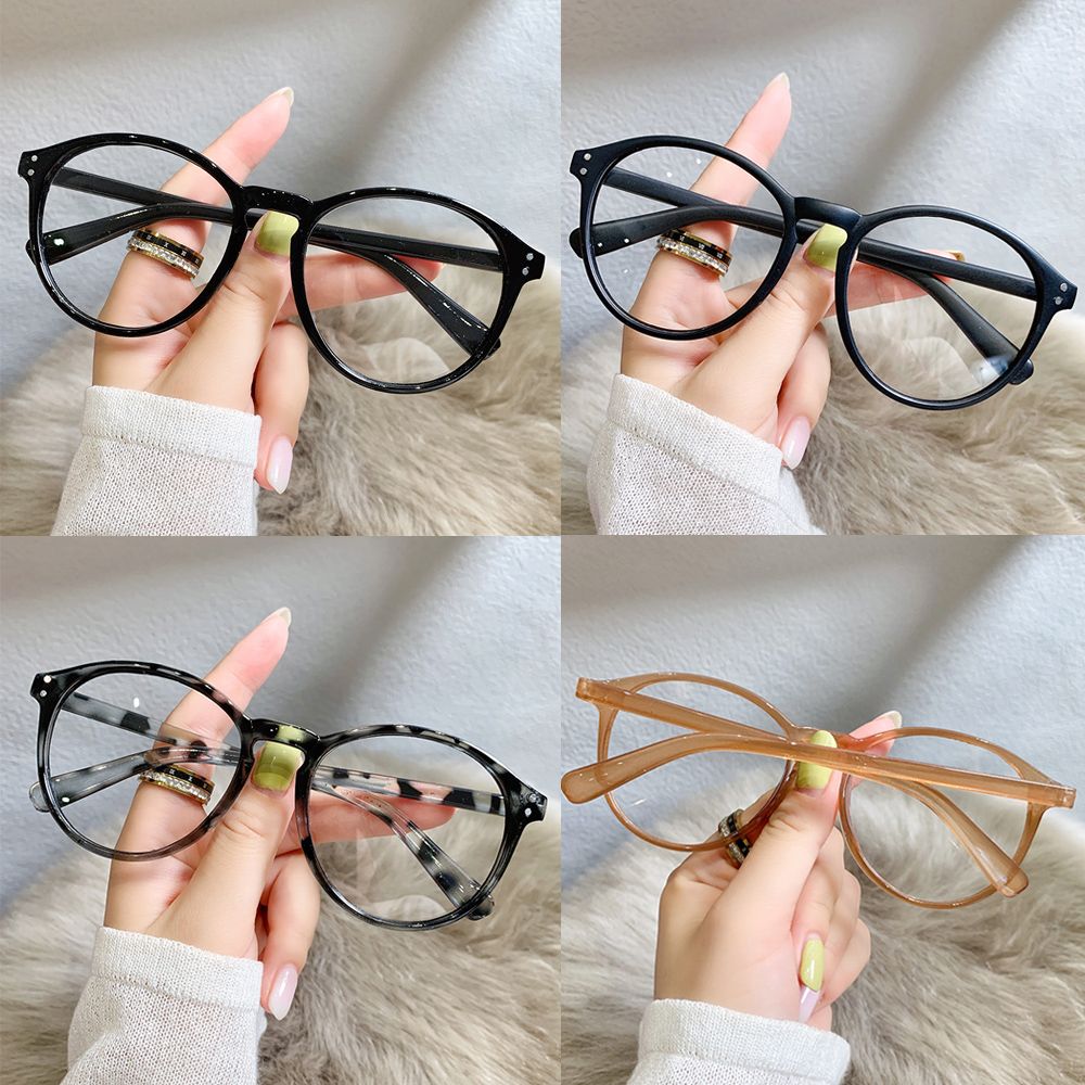 Brown Black Leopard Print Anti Blue Light Glasses Women Men Computer Glasses leopard print - Image 2