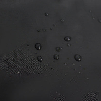 Black Shower Curtain Solid Color Waterproof Mildew Resistant Shower Cu - Image 3