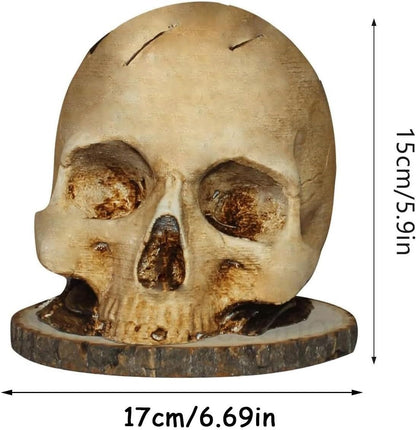 Skull Knife Holder, Horror Head Shaped Knife Holder, Knife Storage for Kitchen Countertop, Kitchen Skeleton Storage Knife Holder, Gothic Kitchen - Image 5