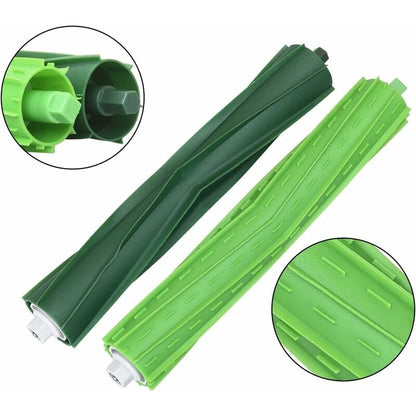 Package Multi-Surface Rubber Brushes Vacuum Cleaner Accessories for iRobot Roomba E5 E6 i7 i7 plus i8 i8+ i6 i6+ i4 i4 and Other Vacuum Cleaner Series - Image 2