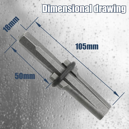 Wedge molds/Stone wedge for stone cracking 18 mm 5-pack - Image 3