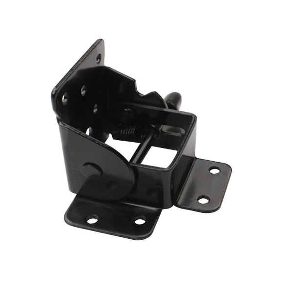 pcs Folding Table Hinge Furniture Leg Hinge Self-Locking Hinge Foldable Support Hinge Black M - Image 2