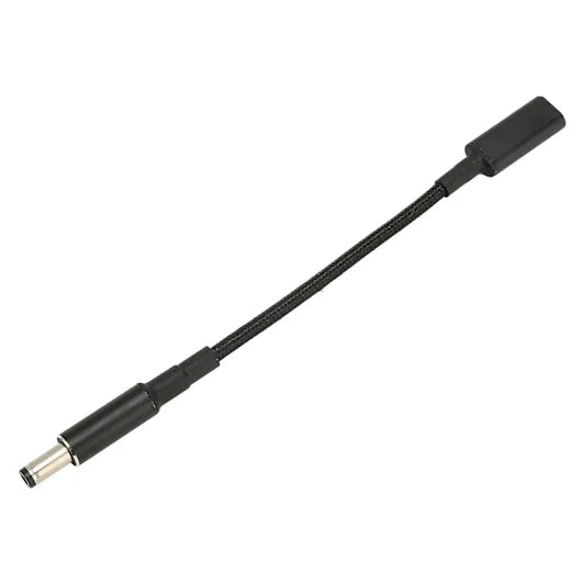 USB Type C Female to 5.5x2.1mm Male Adapter Cable Double PD E Mark Chip Portable 100W USB Type C Adapter Cable
