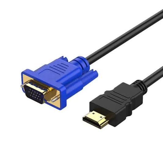 HDMI to VGA Cable 1.8m 1080P Full HD Support PC, Laptop, DVD, HD - Image 2