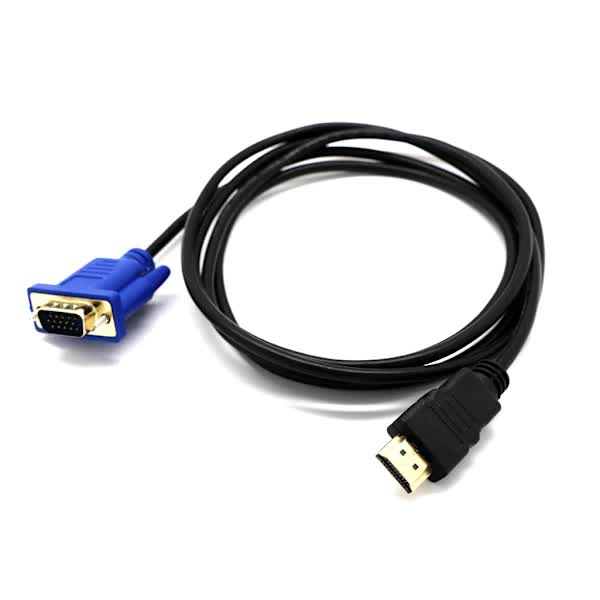 HDMI to VGA Cable 1.8m 1080P Full HD Support PC, Laptop, DVD, HD - Image 3