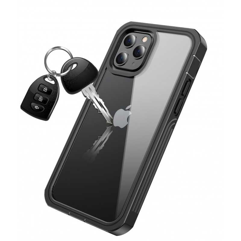 iPhone 12 Full Coverage Premium 3D Case ThreeSixty Transparent Transparent - Image 3