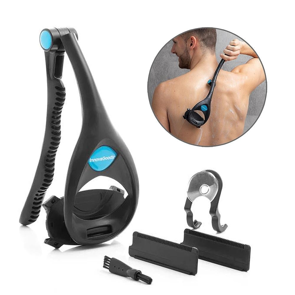 Folding Back and Body Razor - Perfect Black