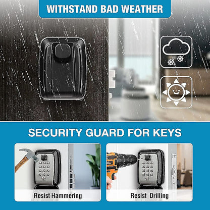 Waterproof key box wall mounted outdoor key box safe key box wall mounted key cabinet - Image 3