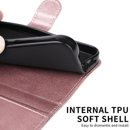SKALO Xiaomi Redmi A5 4G PU Leather Wallet Case - More Colors_MGF Pink gold Pink gold - Image 7