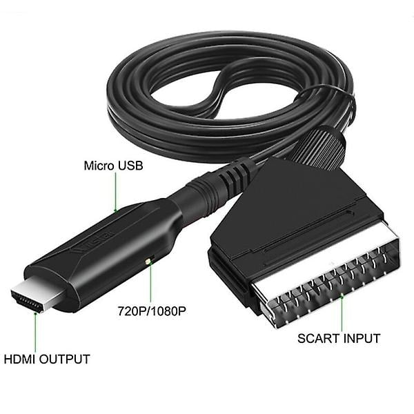 Summer Sale Scart to HDMI Converter, All-in-one Scart to HDMI Adapter, 1080P_tfrf - Image 4