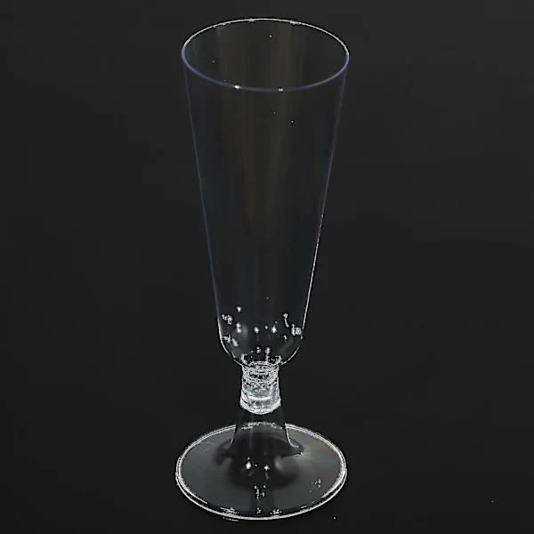 60 pcs 150 ml plastic wine glasses, champagne glasses, red wine glasses, versatile, a must for party carnivals - Image 4