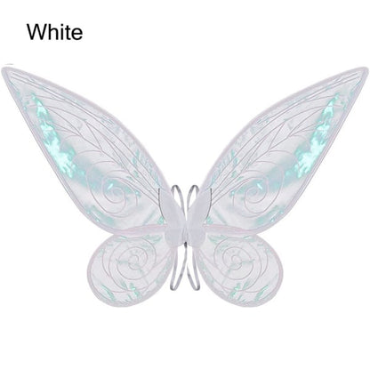 Halloween Costumes Fairy Wing Dress - Wings white