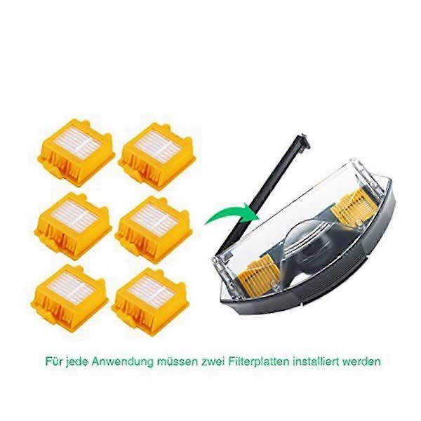 For iRobot Roomba 700 Series 760 770 780 Spare Parts Brushes & Flexible Beater Brush Side Brush HEPA - Image 2