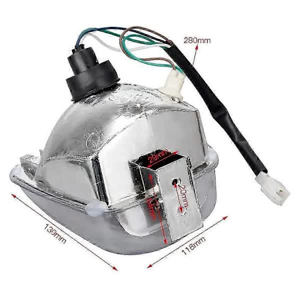 ATV Headlight Insert 50Cc 70Cc 90Cc 110Cc 125Cc 4. - Image 3