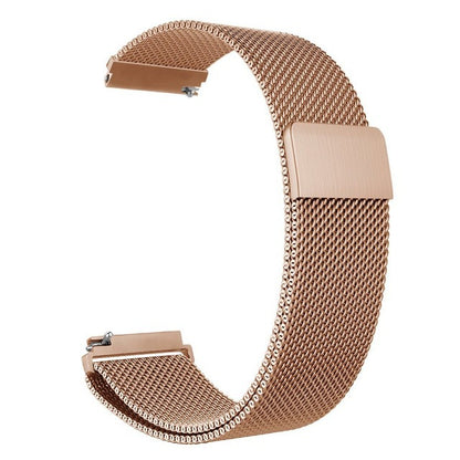 Stainless Steel Milanese Magnetic Bracelet for Garmin venu 2/venu SQ/venu 2S Venu2 Black - Image 7