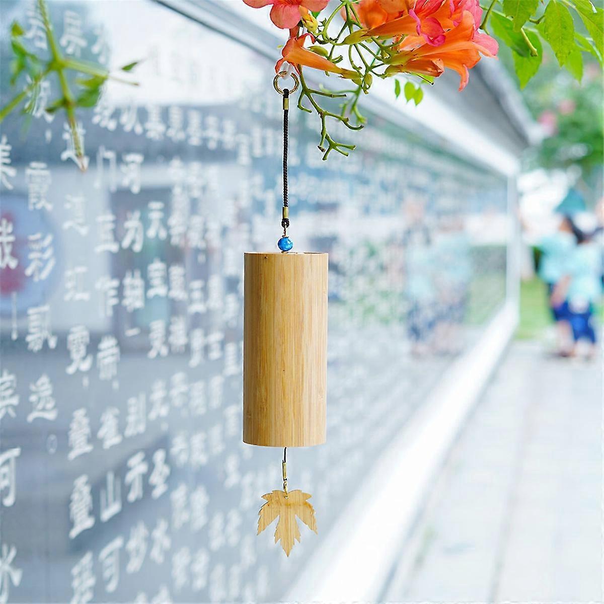 Chakra Chime Bamboo Meditation Game for Outdoor Use Wind Chime Sound - Image 3