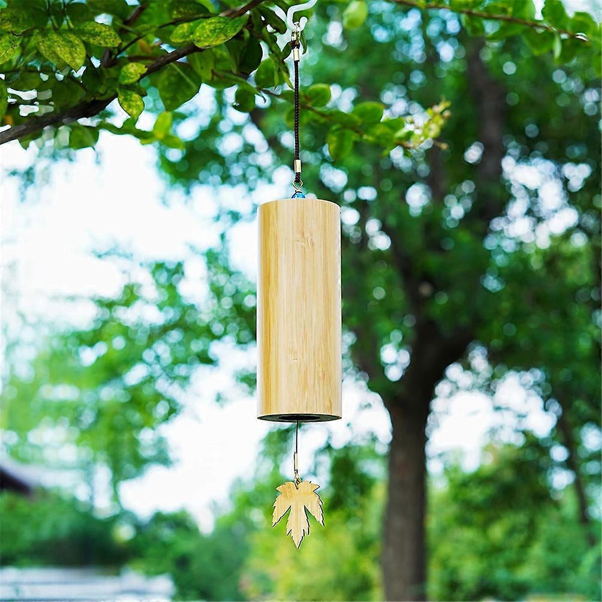 Chakra Chime Bamboo Meditation Game for Outdoor Use Wind Chime Sound - Image 5