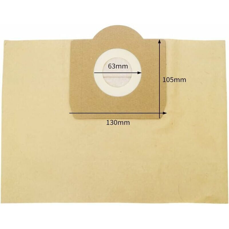 Karcher WD3 Vacuum Cleaner Bags, 5-pack straight vacuum cleaner bags for Karcher WD3, WD 3 Premium, WD3200, WD3500P, A2204, A2204, A2534, SE4001.._MGF - Image 3