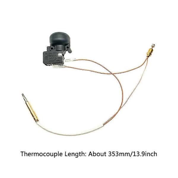 Thermocouple and tilt switch for patio heater tip protection - Image 2
