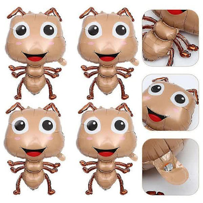 pcs Large Ant Balloons Animal Theme Balloons Ant Foil Balloons Cartoon Balloons Light Brown 75.00X48.00X4.00CM - Image 2