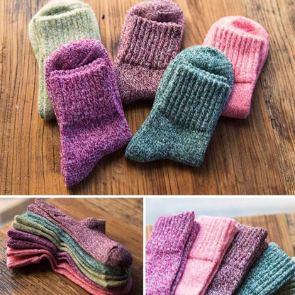 Women's Super Thick Wool Socks Winter Socks Warm Soft Thick - Image 4