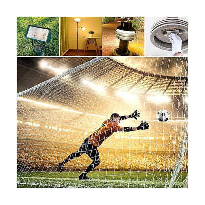5-pack R7s 118mm 400W 230V, R7s Halogen Linear Light Source, Dimmable Halogen Lamp for Construction Works_MGF 400W - Image 2