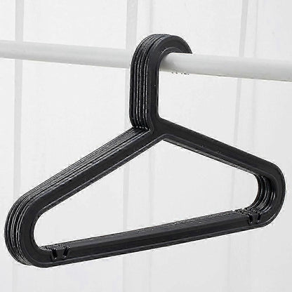 10-pack Standard PP Hanger Lightweight Shirt Hanger For Everyday Use White - Image 3
