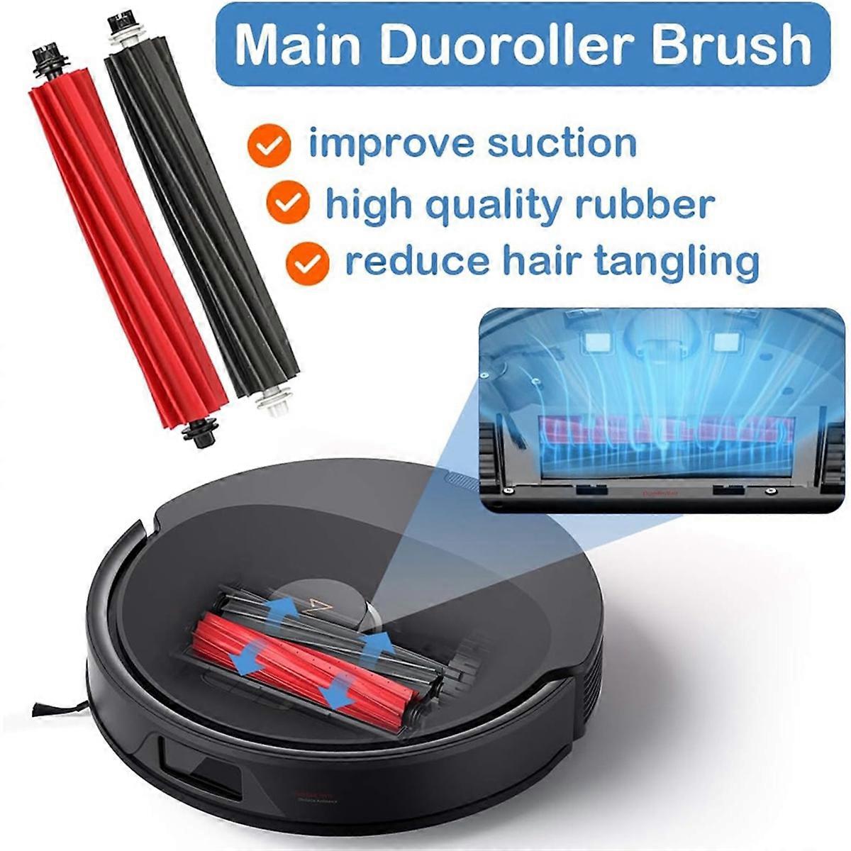 For Roborock Q8 Max/ Q5 Pro Main Brush Side Brush Hepa Filter Mop Cloth 51 51 plastic - Image 4