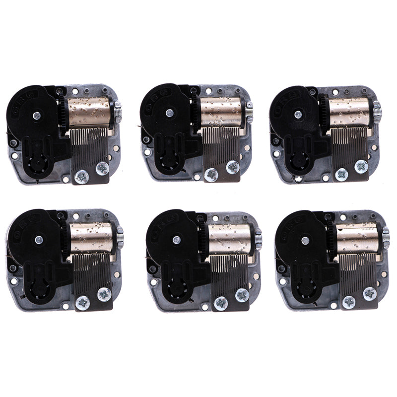 Mechanical DIY Music Box Sankyo Musical Movement + Screws + Black A3:Merry Christmas - Image 2