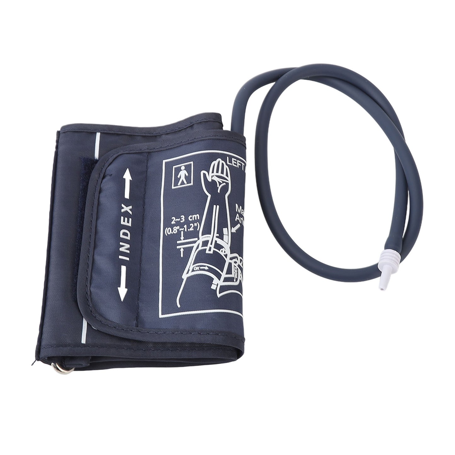 Blood Pressure Cuff Arm Replacement Cuff Attachment with Connector for Children 17cm-22cm Adjustable 0.6 - Image 5