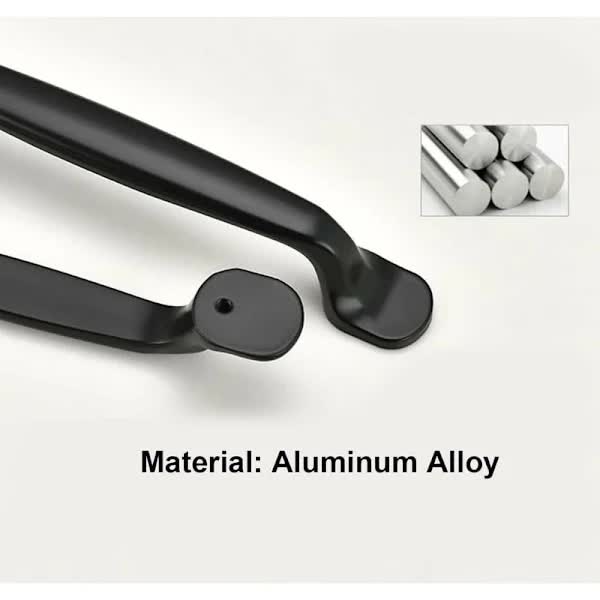 10x 96mm Black Kitchen Handles Door Handles Drawer Handles Bedroom Furniture Handles - Image 3