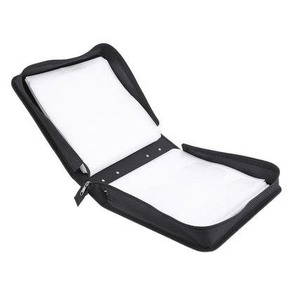 400pcs PU Leather CD Case, DVD Storage Bag, High Quality - Image 3