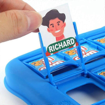 Who's There? Board Game Fun Party Family Memory Logical Thinking Antistress Interactive Guessing Classic Game Toy for Kids Character_tfrf Character - Image 3