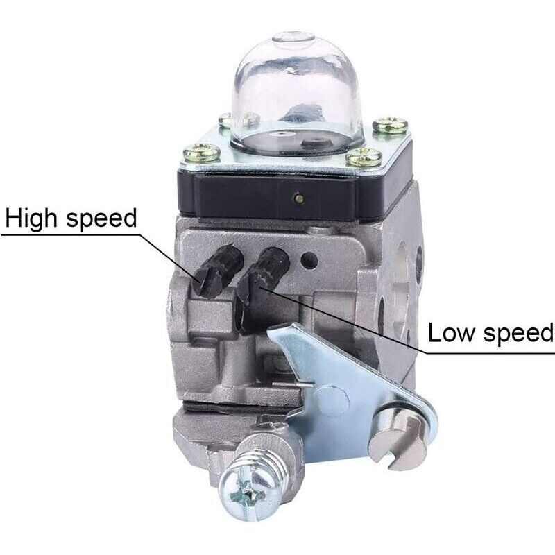 Mantis Tiller Parts Carburetor C1U-K54A with Air Filter Repower Kit for Mantis 2-Stroke 7222 7222E 7222M 7225 7230 7234 7240 7920 7924, - Image 3