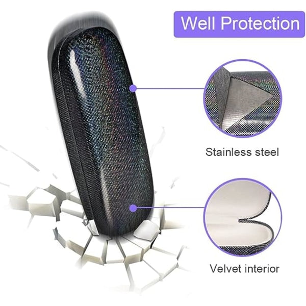 (4 pcs) Glasses Case, Unisex Hard Shell Glasses Case Protect - Image 3
