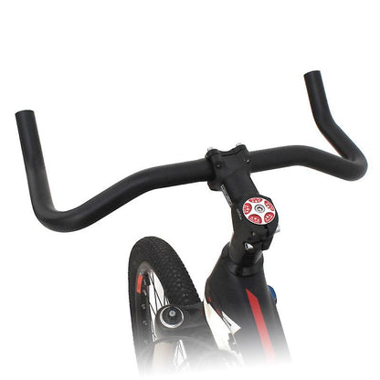 Bicycle Bullhorn Handlebar Aluminum Alloy 25.4mm 390mm Bicycle Handlebar For Fixed Gear Bicycle Road Bike - Image 3