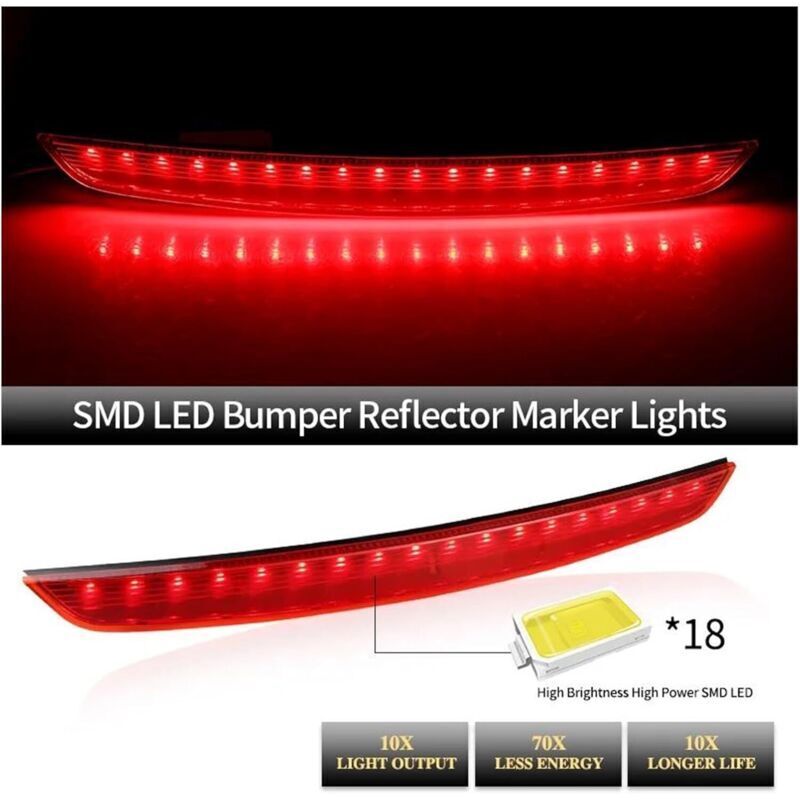 Fits TT/TTS MK2 8J All Models 2006-2014 Rear Third Brake Light High Mounted Brake Light 8J0945097, DEBUNS - Image 3