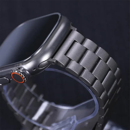 Stainless Steel Bracelet for Apple Watch Band 49mm 45mm 44mm 42mm Watch Metal Bracelet for Iwatch Series 9 8 7 6 5 Titanium Color - Image 4