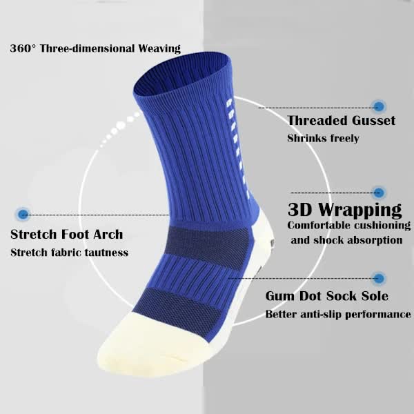 New in store! Kids soccer socks, non-slip soccer socks, hospital grip, athletic - Image 3