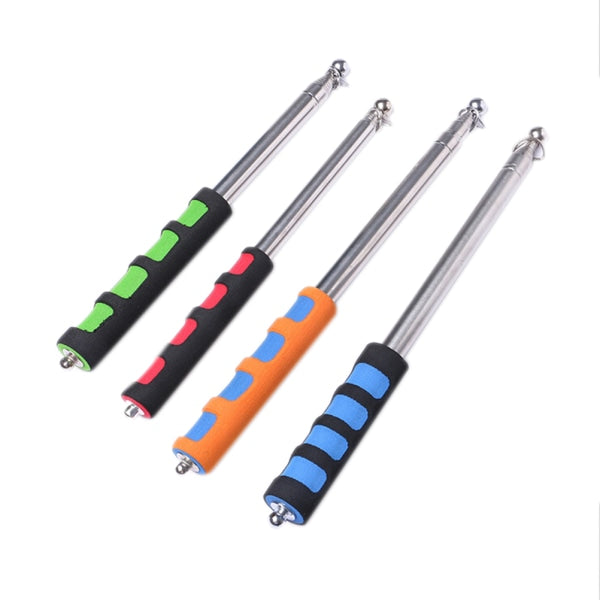New 2M Portable Extendable Handheld Windsock Flagpole Telescopic Random Color 2m