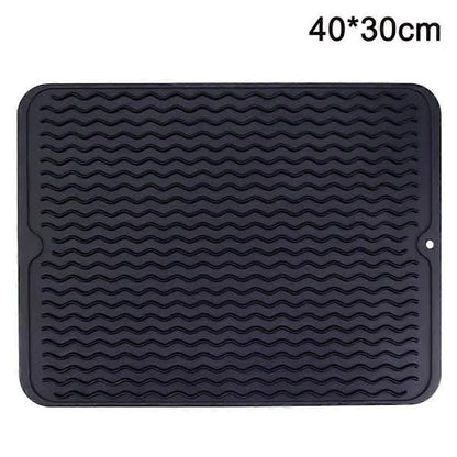 pcs Silicone Dish Mats - Non-Slip Drain Mats[ca]