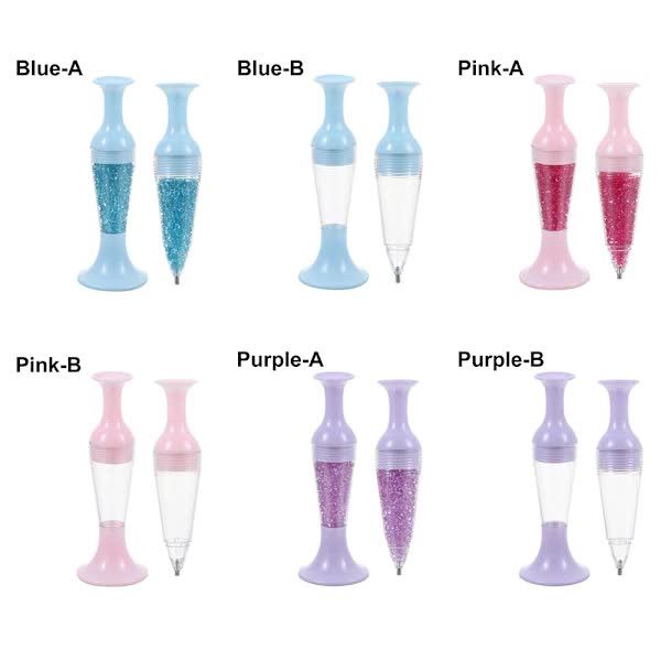Point Drill Pen Diamond Painting Tool 5D Diamond Painting Purple B[CA] - Image 4