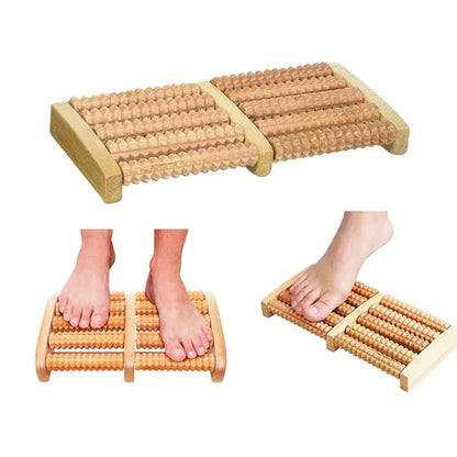 Foot massager / Foot massage - Wooden massage roller - Image 2