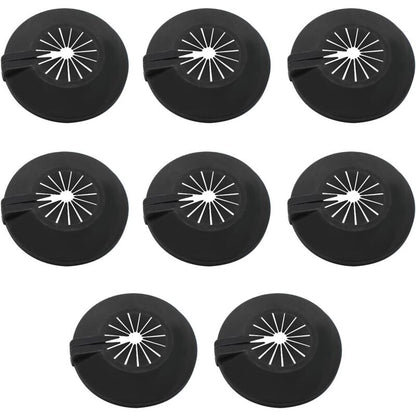 SHINING HOUSE Radiator pipe protectors, 8 pieces, Universal for 14-29 mm pipes, with clips for easy installation