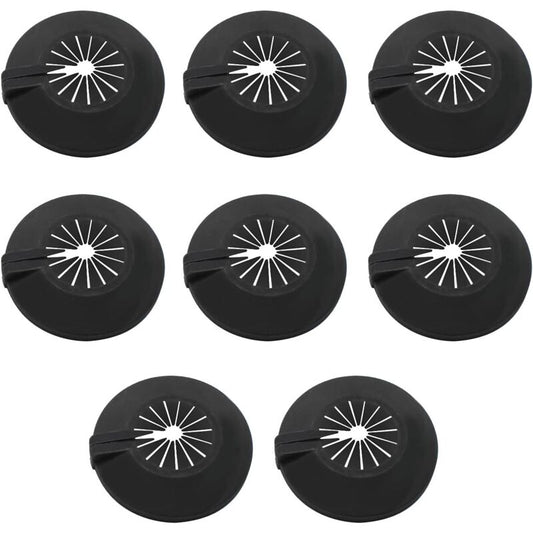 SHINING HOUSE Radiator pipe protectors, 8 pieces, Universal for 14-29 mm pipes, with clips for easy installation