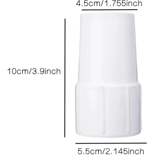 Pool Vacuum Cleaner Hose Cuffs Connector Adapter Fits for Vacuum Cleaner Hose Cleaning Accessories 1.5 Inch 2pcs - Image 2