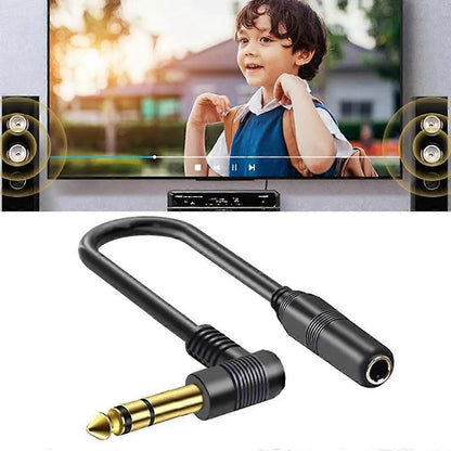 1/4'' TRS 6.35 mm Male to 6.35 mm Female Stereo Cable for Guitar Amplifier - Perfect Mono 2m_MGF Mono 2m - Image 5