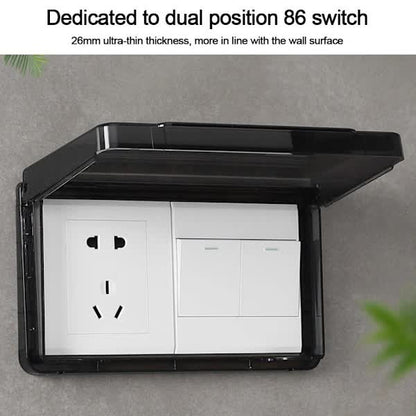 Switch Protective Cover Socket Waterproof Box TRANSPARENT transparent - Image 4