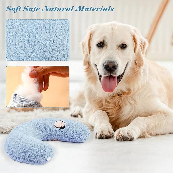 Cat Pillow, Soft Pet Toy, Soothing Cat Pillow for Dogs with Anxiety, U-Shaped Pillow, Dog Bed for Better Sleep and Comfort, Cat Plush Toy - Image 2